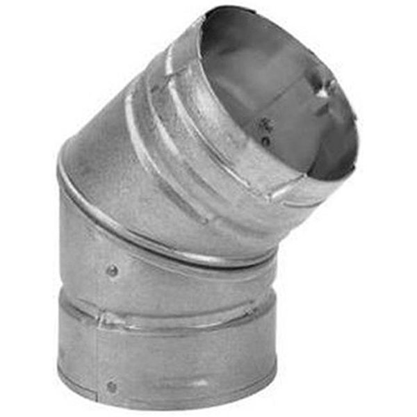 Duravent Duravent 3PVL-E45R 3 in. Vent 45 Degree Elbow 182924